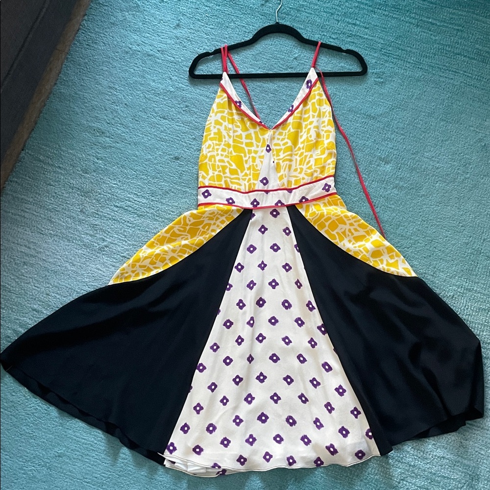 Anthropologie girls from Savoy silk lined sundress